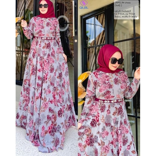 Jamilah Dress Ori Qilbil