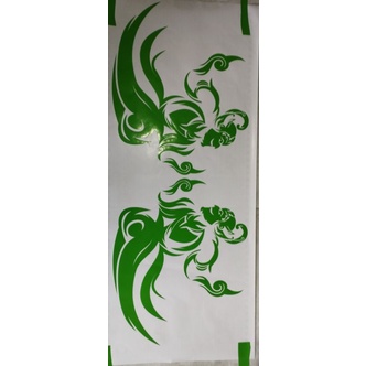 stiker wayang