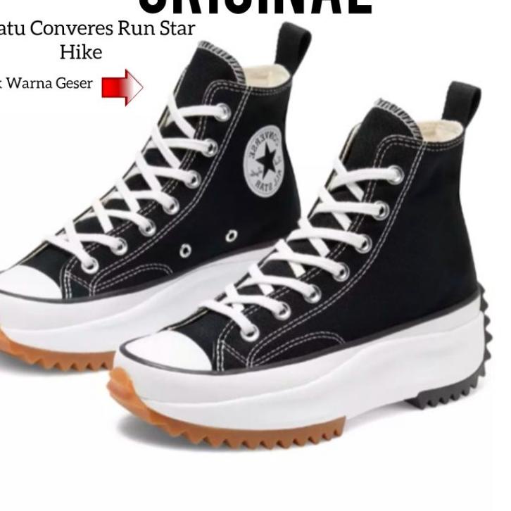 Ready Sepatu ConverseRun Star hike Sepatu ConverseRun Star Hike Sepatu ConverseRun Star Hike Wanita
