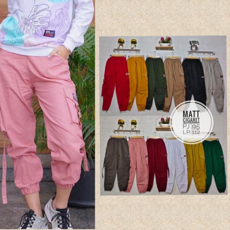 Chekout TERLARISS celana cargo joger cigaret jevani