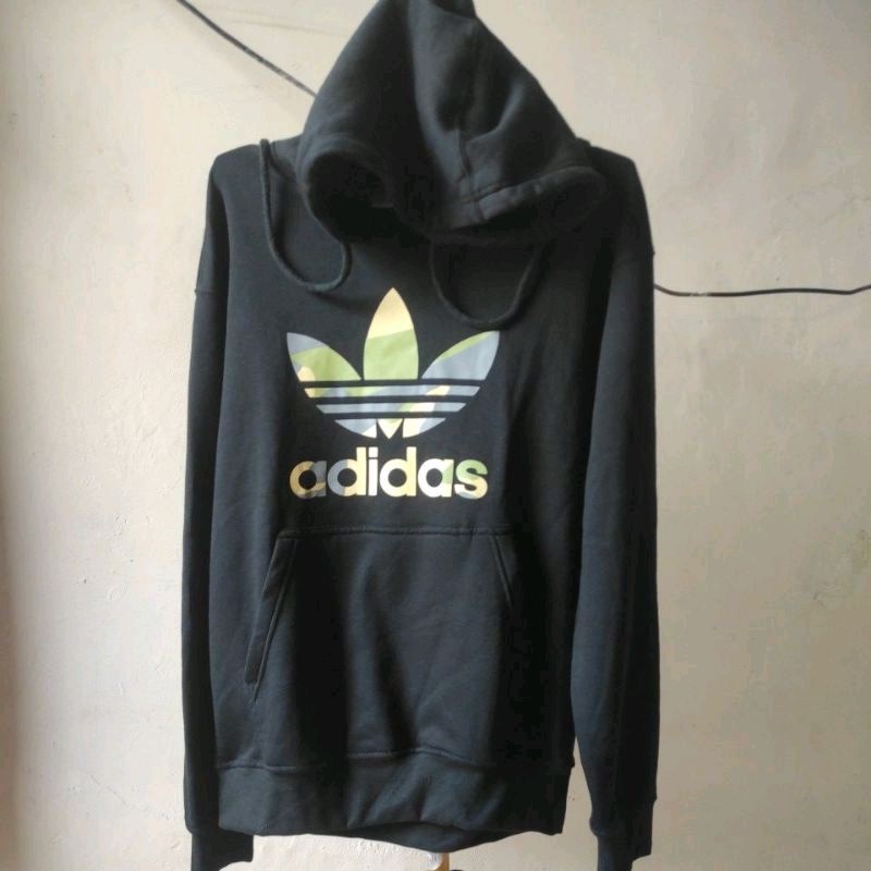 Hoodie Adidas three foil motif camo