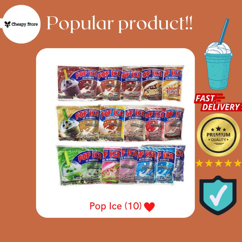 

Pop Ice renceng Aneka Rasa isi 10pcs