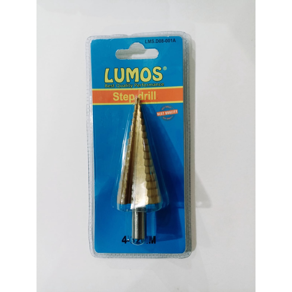 SPIDY MATA BOR PAGODA 4 - 32  mm Spiral kerucut Step Drill Besi