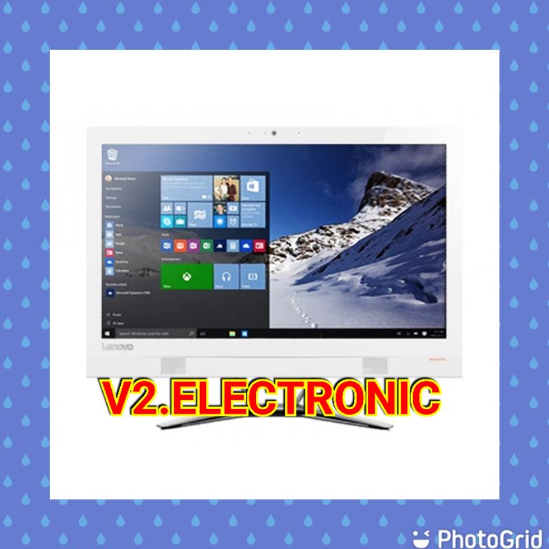 PC Lenovo Ideacentre AIO 300-22ISU Intel Core i3-6100U RAM 4GB SSD 256GB Windows 10