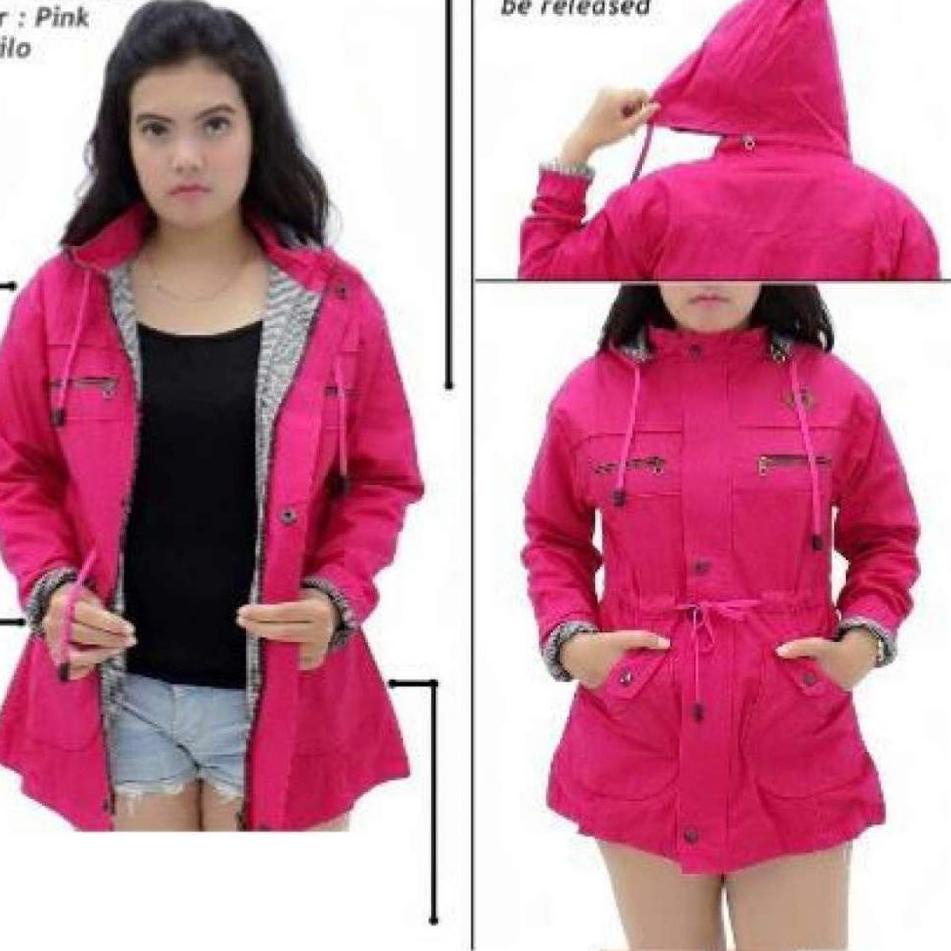 Langsung Atc Jaket Parka Wanita Premium Jumbo / Jaket Parka Wanita Premium / Jaket Wanita / Jaket Pa