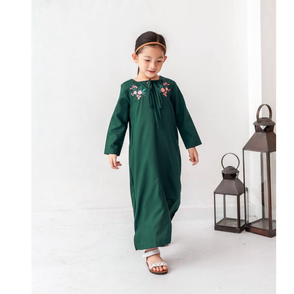 FenishaStore CHERIKA Maxi Dress anak Perempuan usia 1-6 Tahun