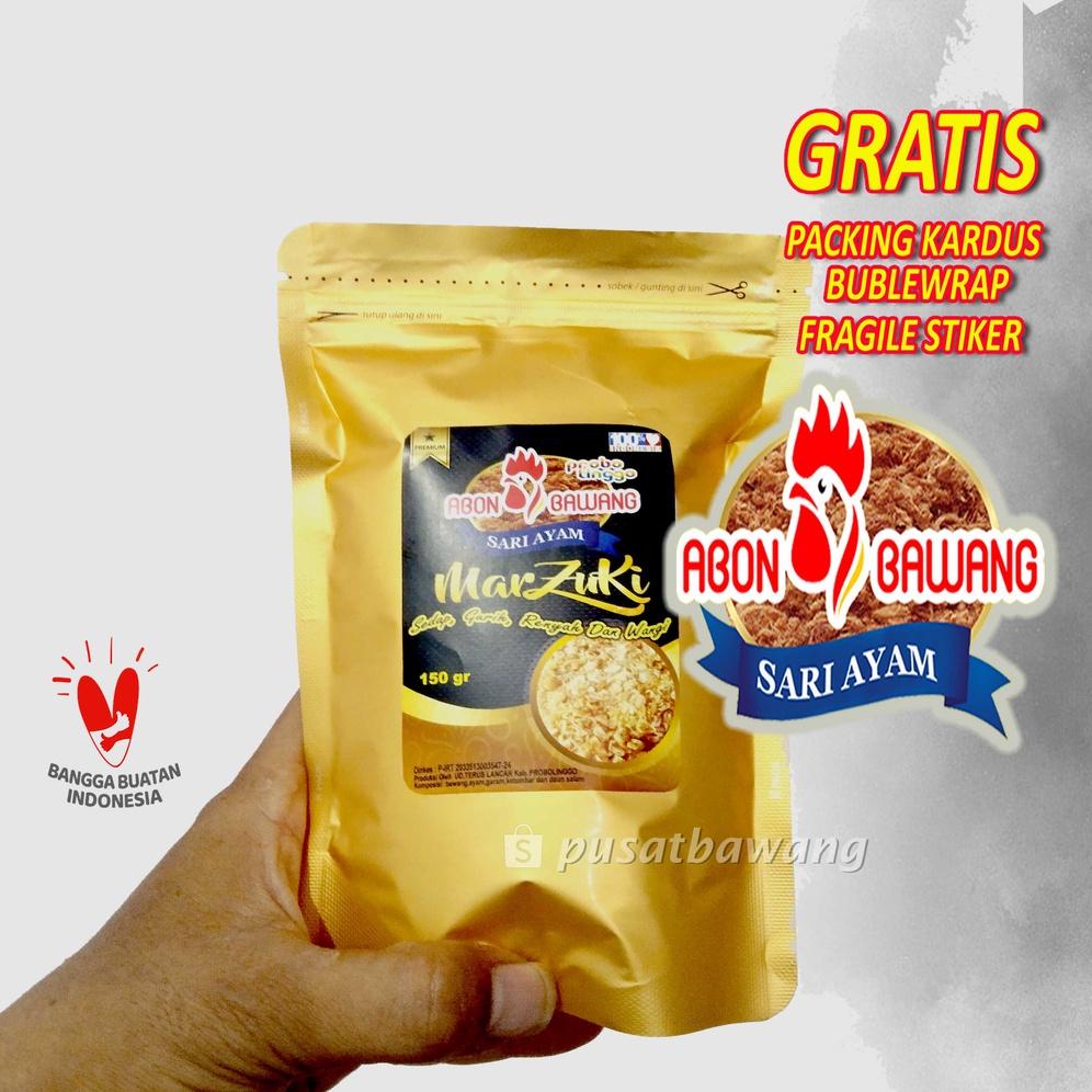 

↓ abon ayam bawang probolinggo jumbo 150 gr ㅩ