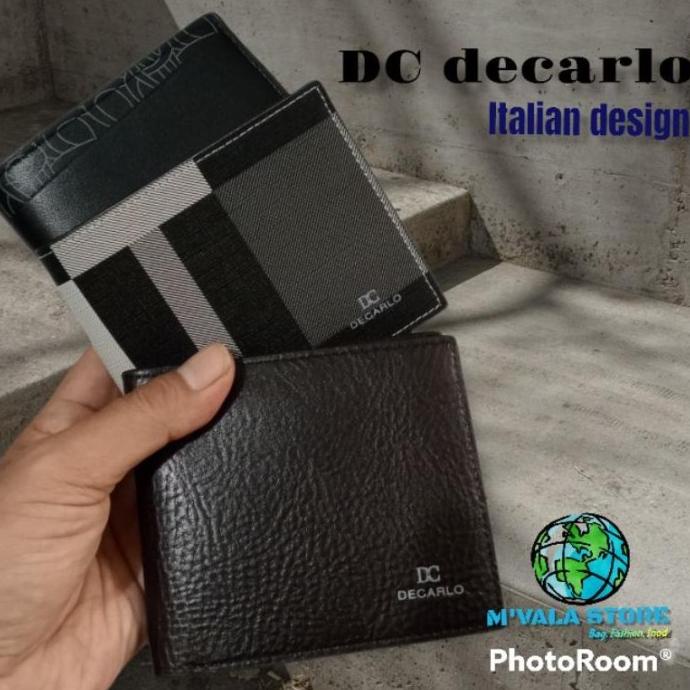 100% ORI DOMPET PRIA KULIT DC DECARLO ORI 100% TERJAMIN WF4645ER