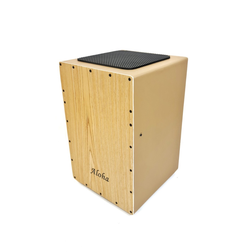 Cajon Merk Aloha Original Warna Natural Merah Hitam Cahon Drum Portable Cahun Murah Jakarta