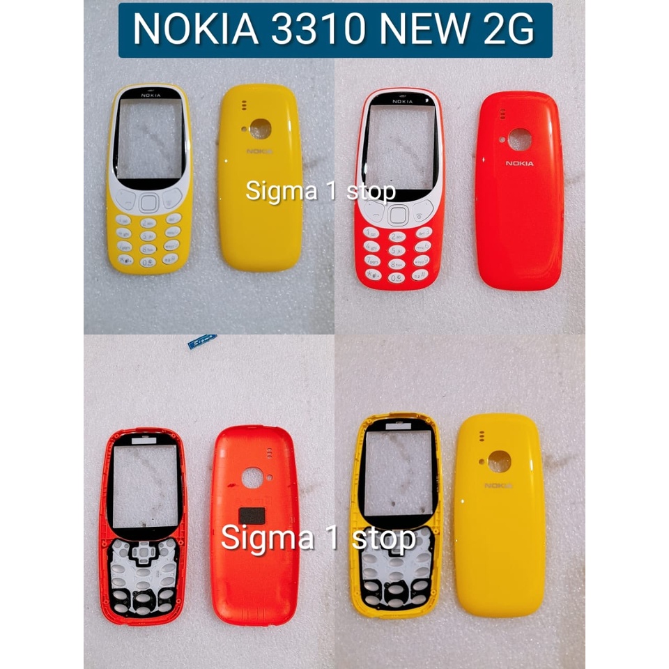CASING NOKIA 3310 NEW 2G ORIGINAL COVER  CASE  KESING 3310 REBORN  TULANG TENGAH