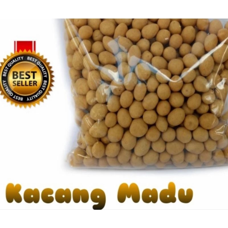 

kacang madu/kacang lihin/kacang atom renyah kemasan 500gr