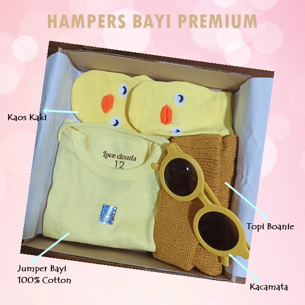 Paket Newborn Gift Baby Hampers – Boy &amp; girl - Parcel bayi / hampers bayi laki-laki perempuan /hampers bayi cewek cowok /hampers newborn /hampers baby girl boy /kado lahiran