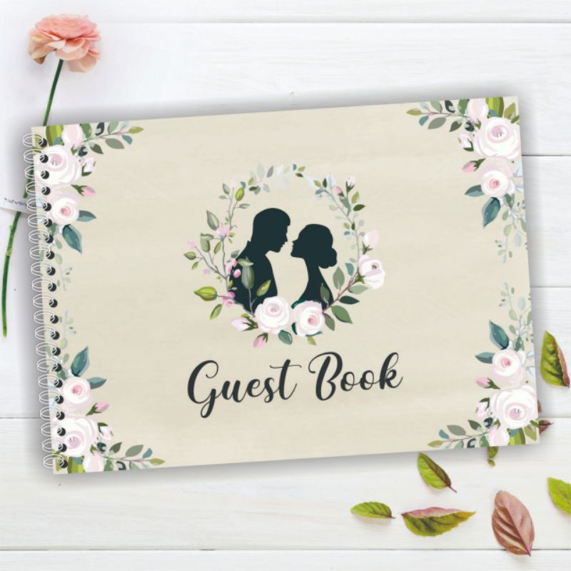 

READY guest book buku tamu pesta pernikahan Hard cover GB-18