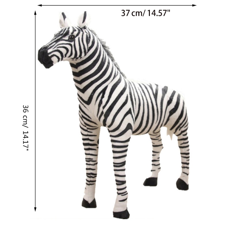 Mary 35 /45/55cm Boneka Zebra Maskot Pesta Hadiah Rumah Meja Anxiety Fidget Toy