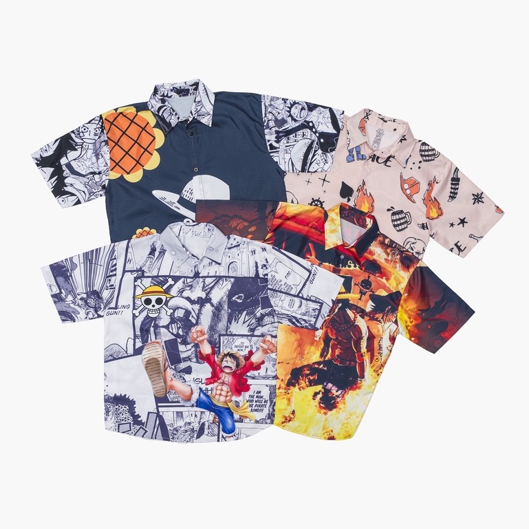 KEMEJA ONE PIECE DRESSROSA FULL PRINT - ALL SERIES