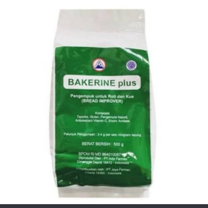 

Ragg Pelembut Roti Bread Improver Bakerine Plus 500Gr