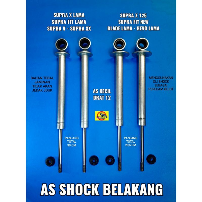 HIDROLIS HIDROLIK HIDROLIC AS SHOK SKOK SHOCK BELAKANG [ SEPASANG ] MOTOR HONDA SUPRA 125 LAMA , KAR