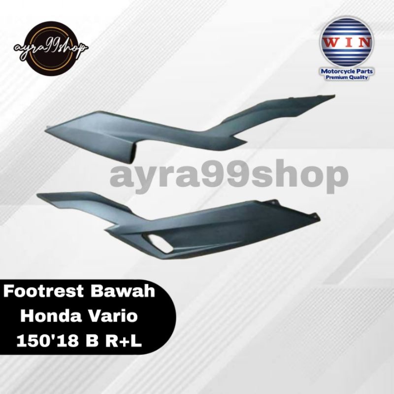 FOOTREST BAWAH HONDA VARIO 150 ALL NEW B R+L MERK WIN