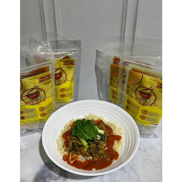 PAKET MIE AYAM JUMBO FROZEN | 300gr/pax | Mie Mentah | Mie Ayam | Mie Ayam Frozen | frozen food | Mi