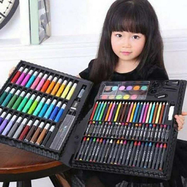 

Terjangkau시 ALAT TULIS CRAYON SET COLOURING 150PCS - PENSIL WARNA 1SET 150PCS SUPER LENGKAP - BDC