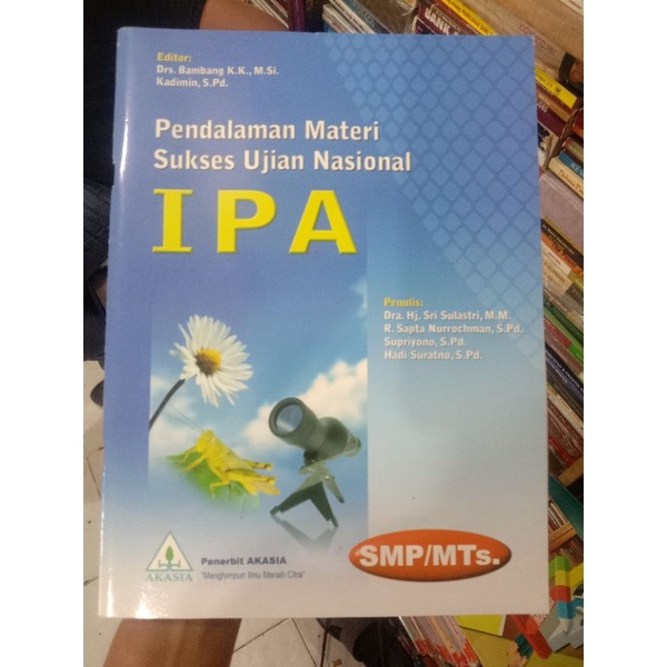 Pendalaman Materi IPA SMP.