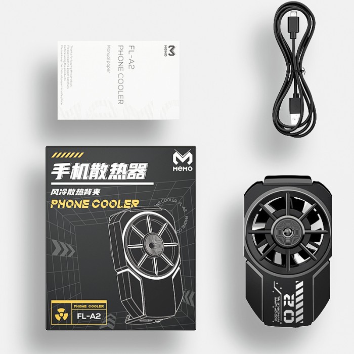 Memo FLA2 Fancooler Pendingin Hp CoolingFan Portable 300mAh