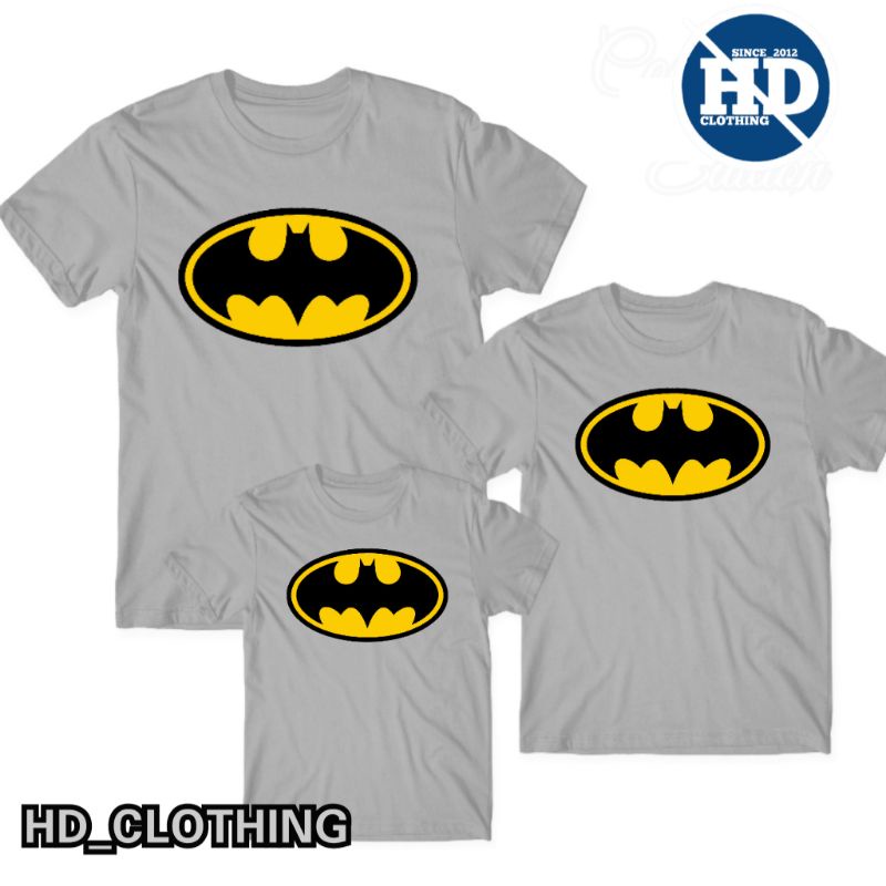 KAOS ANAK BATMAN PUTIH SUPERHERO