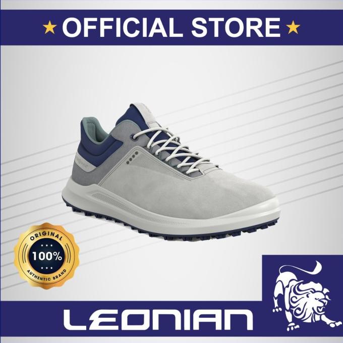 Ecco M Golf Core White Silver Metallic - Golf Shoes
