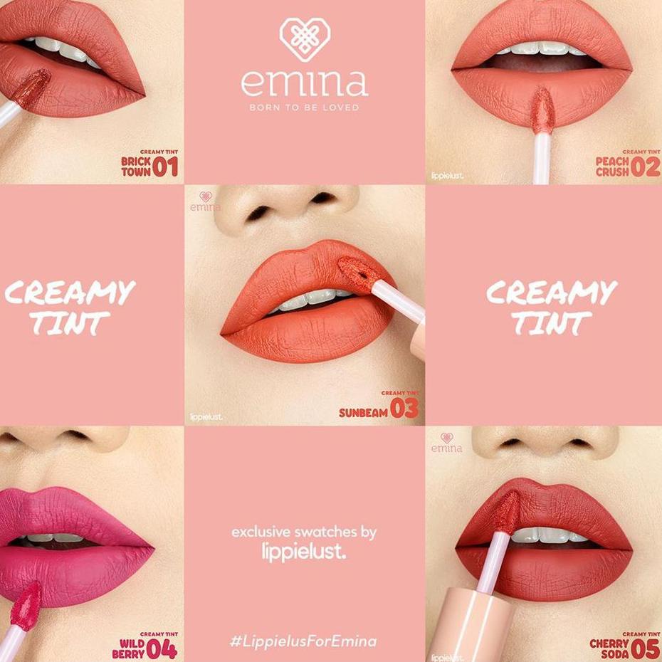 Hot Item--[NEW] Emina Creamy Lip Tint / Emina Creamy Tint / Emina Lip Creamy Tint