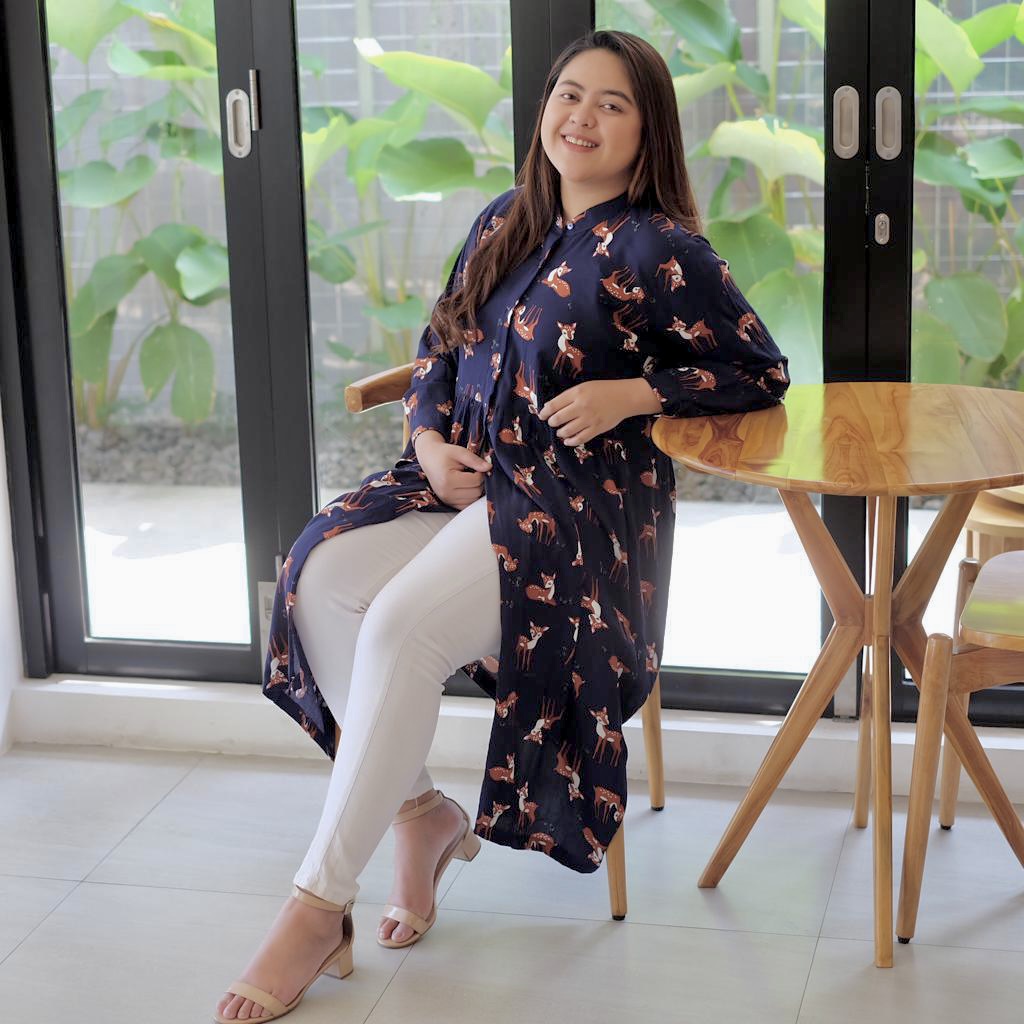 Gema Dress | Bigsize jumbosize oversize plussize daily semi gamis wanita casual formal