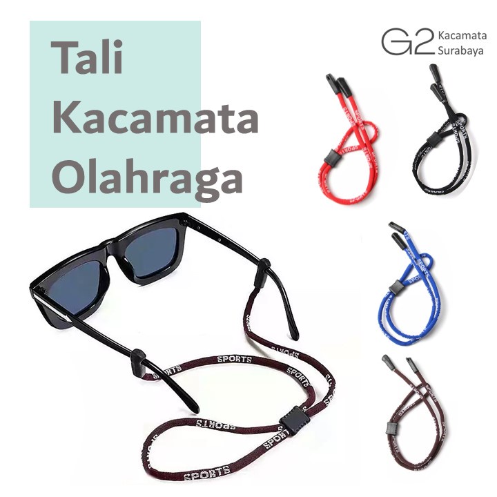 Tali Kacamata - Tali Strap Kacamata Sport - Tali Kacamata Wanita Pria