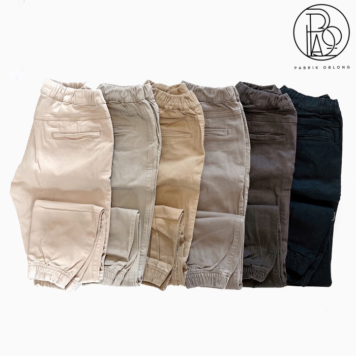 Celana Joger Pria [PROMO] KARET PANTS POLOS WARNA PRIA LAKI Coffee 29 N0X8 Terbaru 2022 Terbaru Term