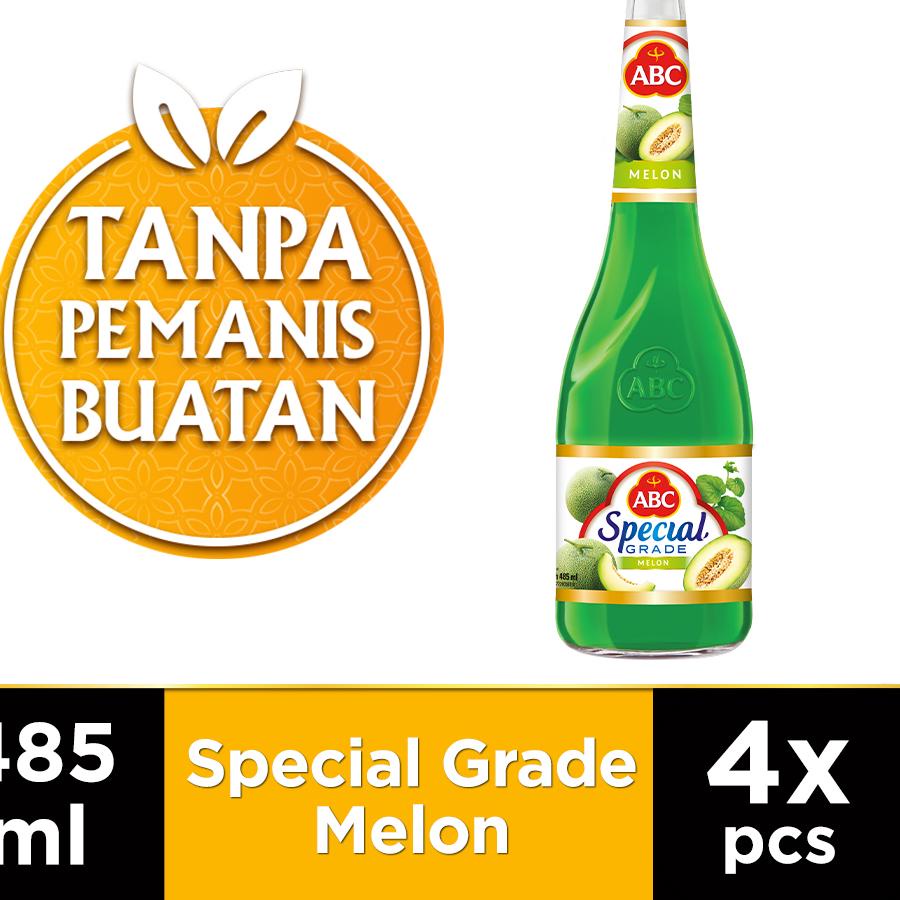 

COD✔️ABC Sirup Special Grade Melon 485 ml - Multi Pack 4 pcs|SQ4