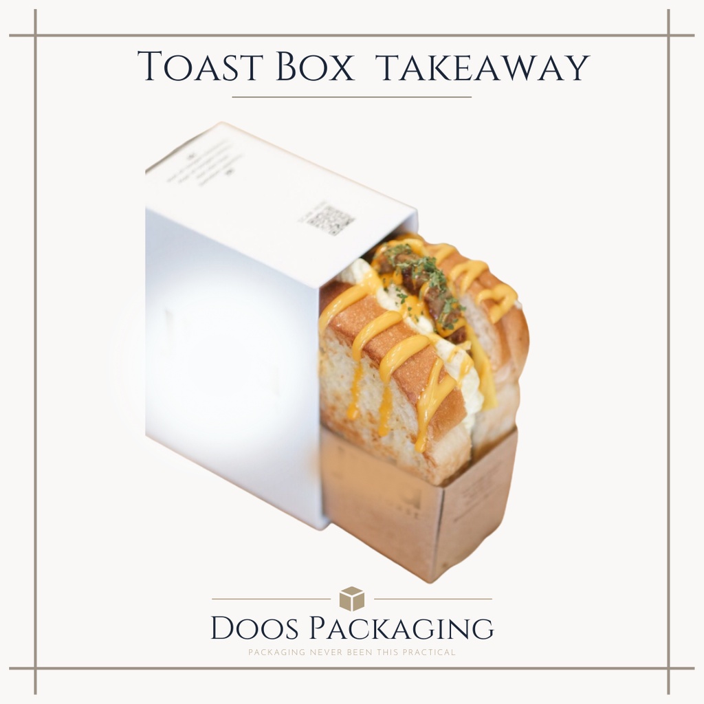 

Toast takeaway custom box