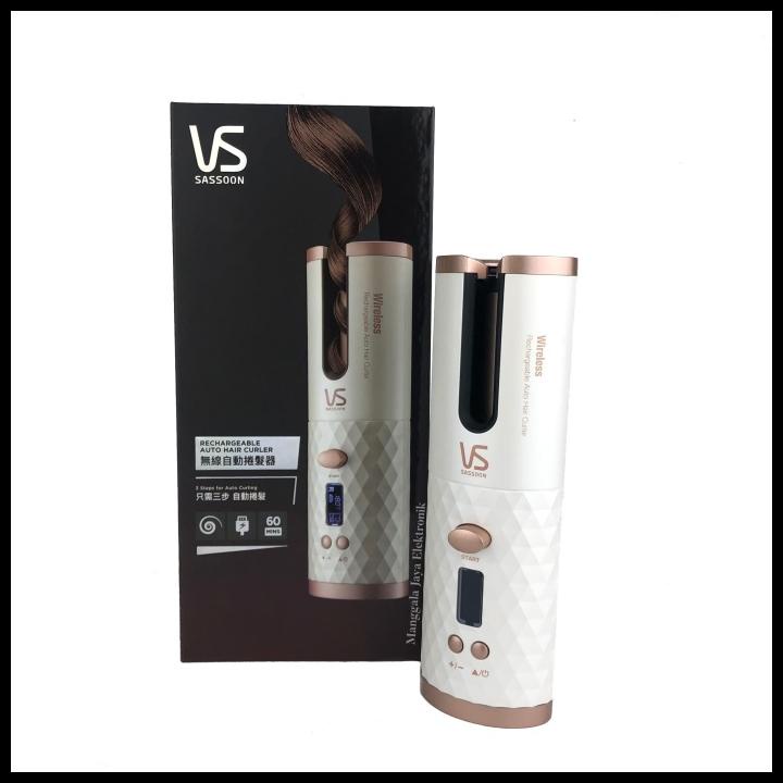 Promo Vidal Sassoon Rechargeable Auto Hair Curler / Catok Curly Tanpa Kabel