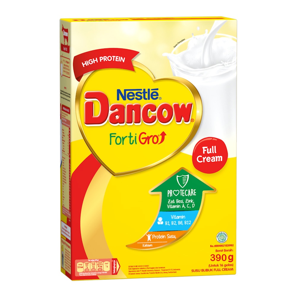 

Nestle Dancow FortiGro Susu Bubuk Instan Full Cream 390 g