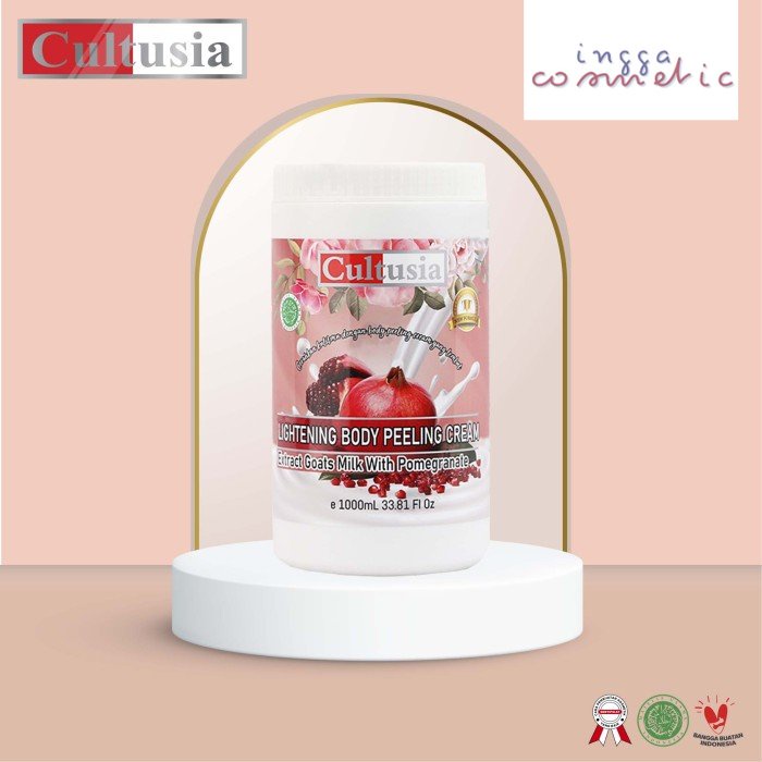 CULTUSIA Lulur - Goats Milk & Pome 1000 ML