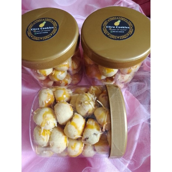 

nastar home made By Citra Cookies ukuran toples tabung 600ml