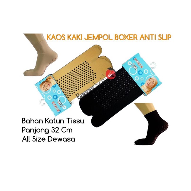 Kaos Kaki Jempol Boxer Anti Slip
