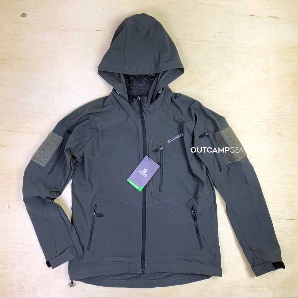 JAKET CONSINA SOFTSHEL GREY WOLVES - VERNAL - OLLON