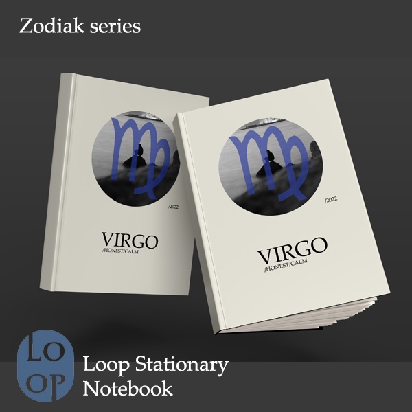 

[BISA CUSTOM]BUKU CATATAN ZODIAK / BUKU TULIS KECIL / BUKU CUSTOM - ZODIAK SERIES - VIRGO