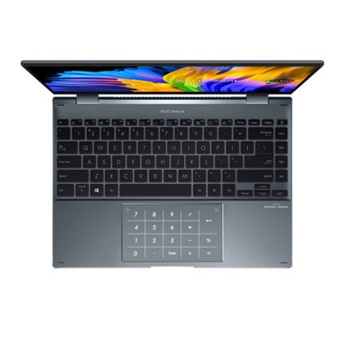 ASUS ZENBOOK FLIP 14 OLED UP5401ZA OLEDS551 TOUCH I5 12500H 8GB 512SSD IRISXE W11+OHS 14.0 2.8K 90HZ 2IN1 NPAD FP PEN GRY