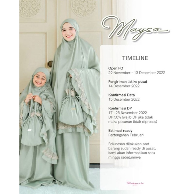 Mukenah Masya By Zabannia