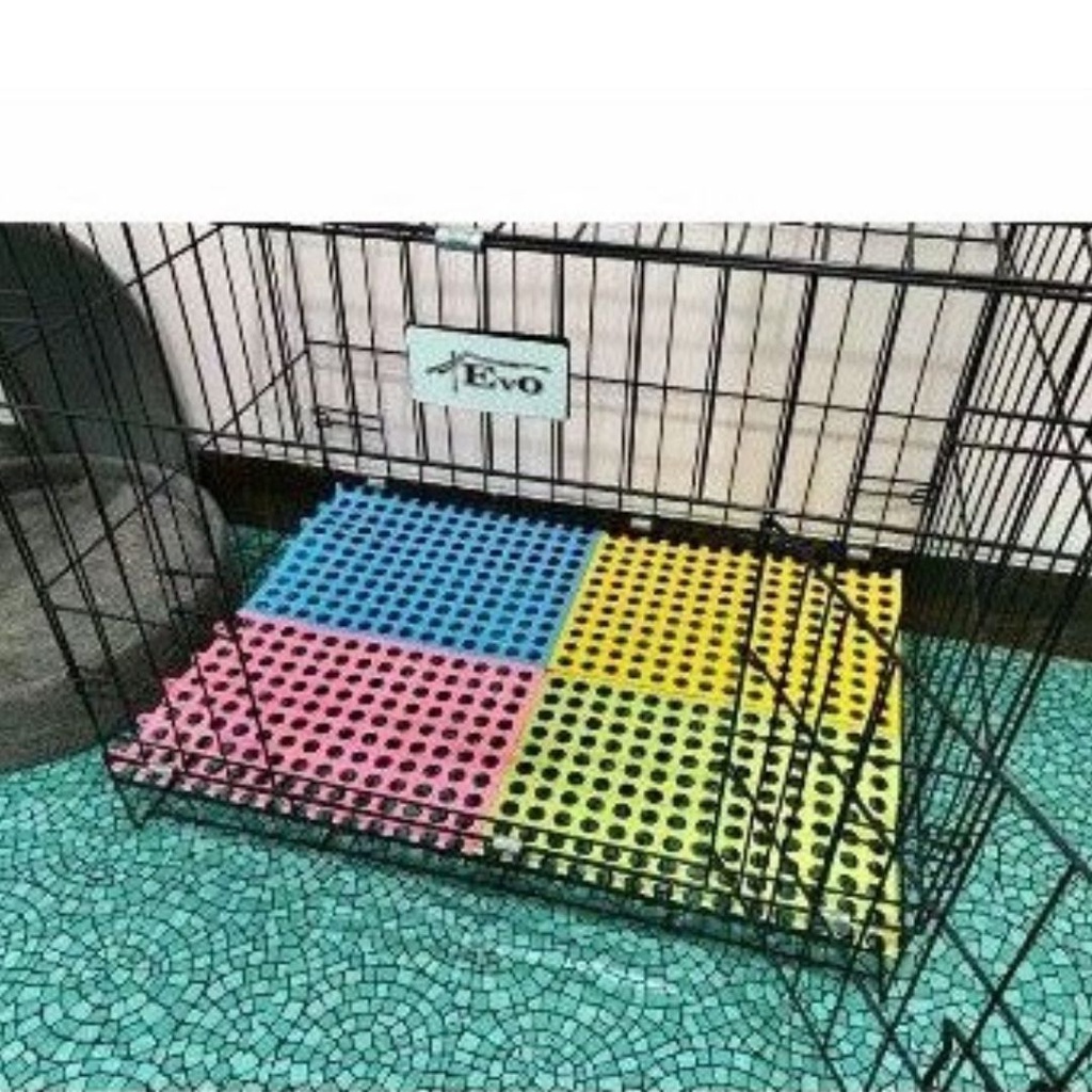 Alas Kandang Sambung 30x30 ALAS KANDANG Kelinci Kucing Anjing Tatakan Karpet Hewan Murah Anti Air Pl