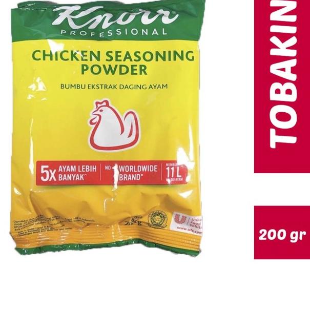 

6.6 Terlaris Knorr Chicken Seasoning Powder 200 gr Knoor Bubuk Kaldu Ayam HALAL