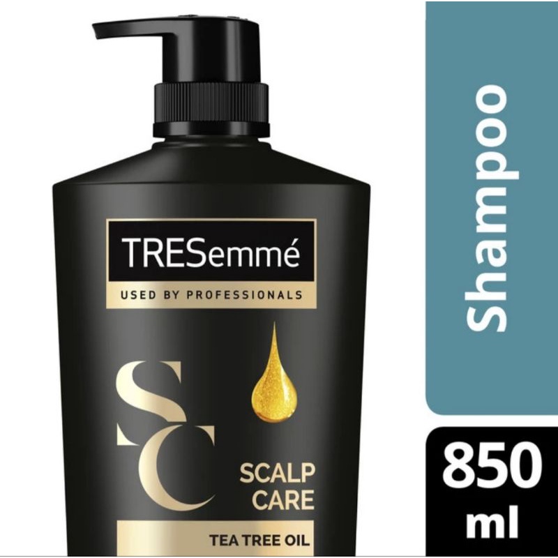 850ML TRESEMME KERATIN SMOOTH SCALP CARE SHAMPOO PUMP ANTI RONTOK DAN KETOMBE MENJAGA KULIT KEPALA