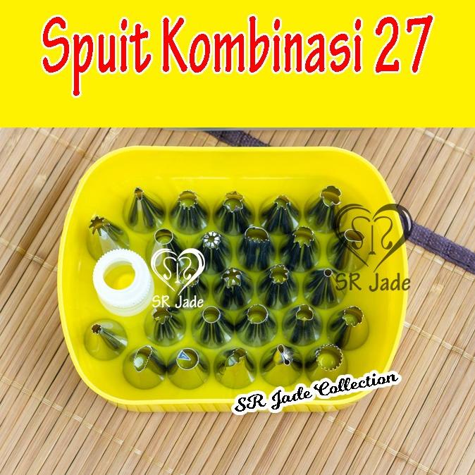 

Trend - Spuit Kue Import Set 27 Spuite Butter Cream Alat Penghias Dekorasi Kue ~