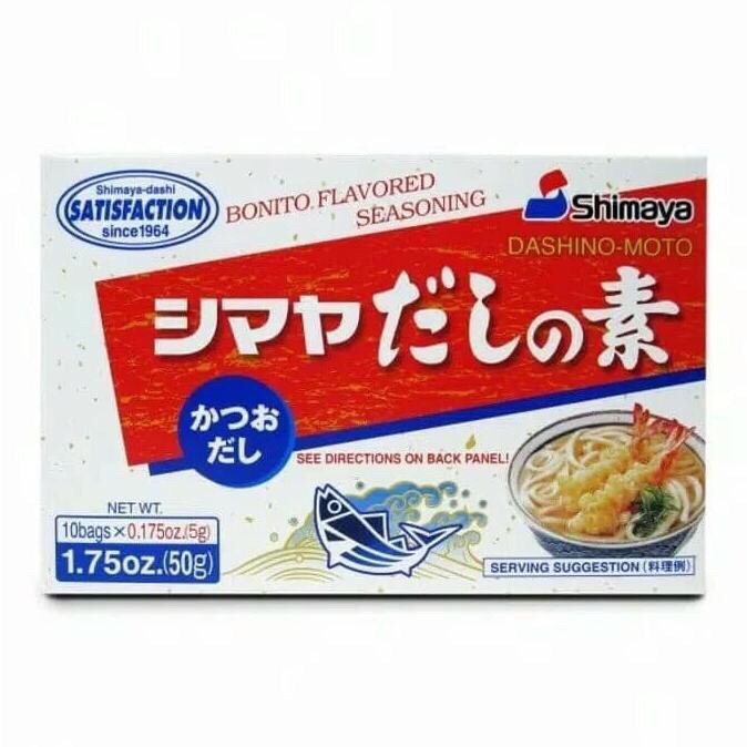 

PROMO Shimaya Dashino moto Dashi no moto powder seasoning kaldu 50g 10x5 gr