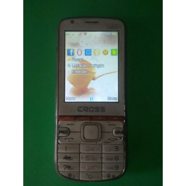 Jual hp koleksi cross fitur TV analog apa adanya