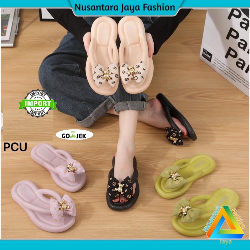 Sandal Jepit Wanita Model Pita Terlaris Balance 2024-5A